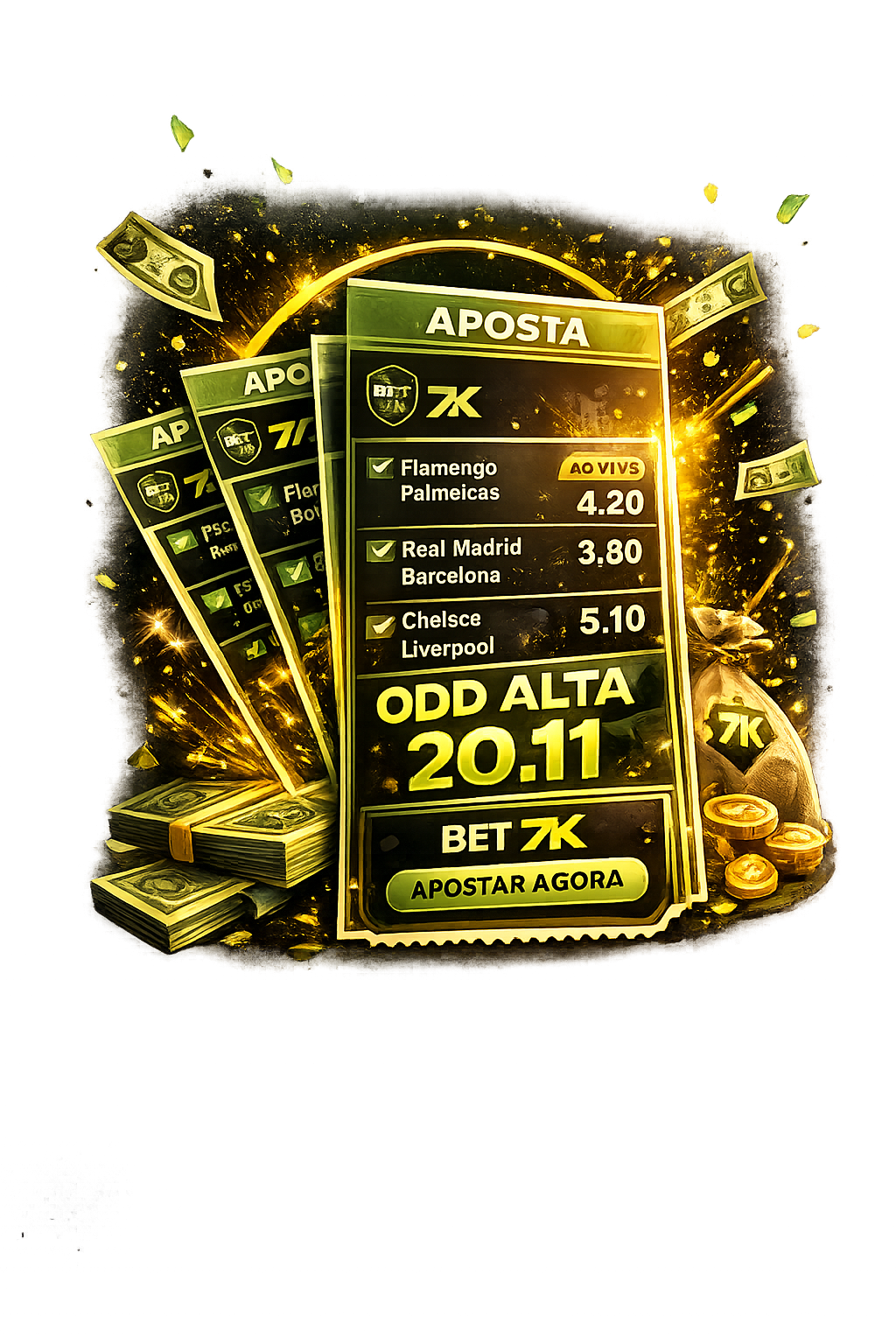 Bilhetes exclusivos com ODD alta